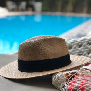 Jute cotton hat