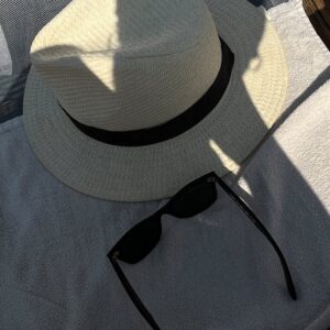 Jute cotton hat